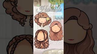 Free Hairstyle Tutorial Avatar world 💇🏻♀️ #pazu #avatarworld