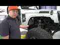 Crawltek Front Inner Fender - Black - JK 