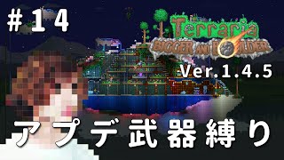 【テラリア】一級建築士が1.4.5を冒険 / アプデ武器縛り #14【Terraria / 配信 / 実況】
