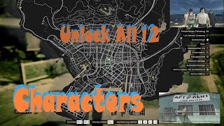 GTA 5 Director Mode All 12 Locations, Unlock Special Characters, Caracteres Especiales