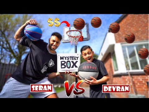 CRAZIEST BASKETBALL CHALLENGES 🏀 DEVRAN VS SERAN *WITH PENALTIES*😱 | LAKAP JUNIOR