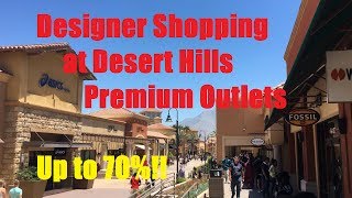 Designer Shopping at Desert Hills Outlets (Bottega, Gucci, Valentino, etc)