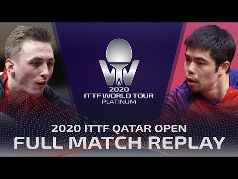FULL MATCH | PITCHFORD Liam (ENG) vs CHUANG Chih-Yuan (TPE) | MS QF | 2020 ITTF Qatar Open