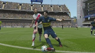 Simulación FIFA 15 - Boca Jrs. vs River Plate