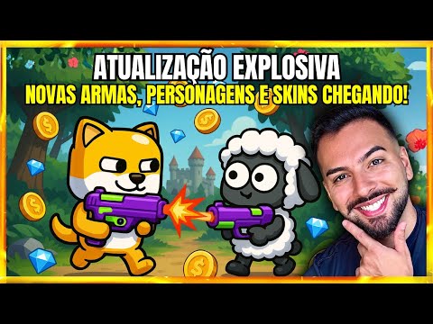 Novas Atualizações do Gun Battle Party - PvP Balanceado, Missões e Sistema de Fabricação Chegando!