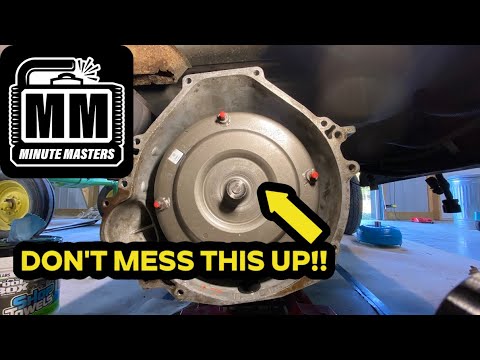 How to Install/Replace a Torque Converter | 1995 Ford F-150
