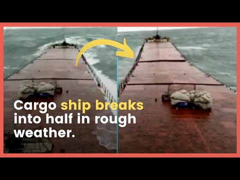 Ukrainian Cargo Ship Breaks in Half and Sink in Black Sea