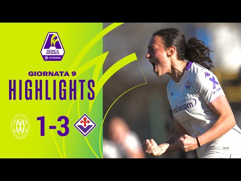 Como W.-Fiorentina 1-3 | La doppietta di Catena trascina la rimonta della viola | #SerieAWomenAthora