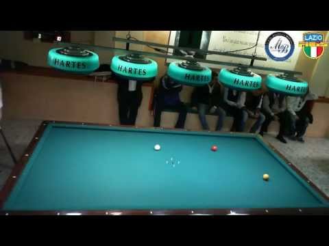 Fiori vs Giliberti Gara Femminile CSB Martino's Billiards Latina - 30 Nov 2014