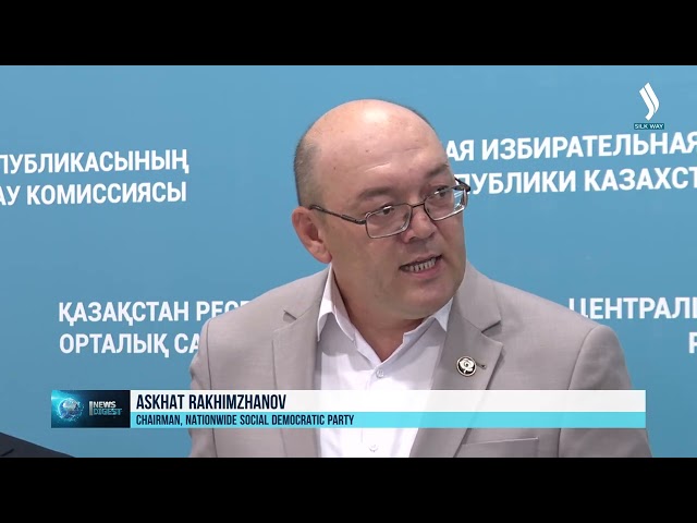 Kazakistan'da Kurultay seçimleri için parti aday listelerinin kayıt süreci devam ediyor