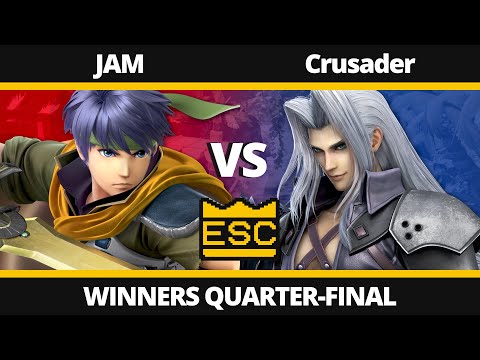 ESC 17 Winners Quarter-Final - JAM (Ike) Vs. Crusader (Sephiroth) - SSBU Local Tournament
