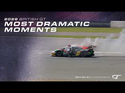 Most Dramatic Moments from the 2026 British GT Season | British GT 2026