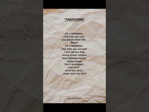 Are you a fast rapper? #takedown #huntrix #rap #challange #kpopdemonhunters #jensetter_iam #shorts