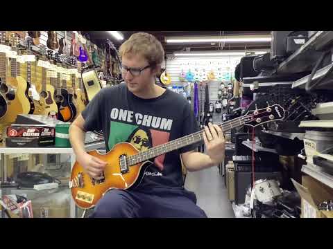 Epiphone Viola Bass - Sunburst image 13