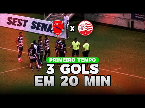 NÁUTICO METE 3 GOLS NO PRIMEIRO TEMPO CONTRA O JAGUAR