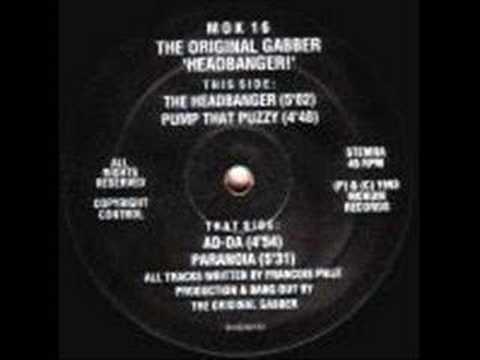 The Original Gabber - The Headbanger - MOK 16