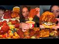 TIKTOK Mukbang Compilation Dave S Hot Chicken Wingstop Raising Cane S McDonald S More