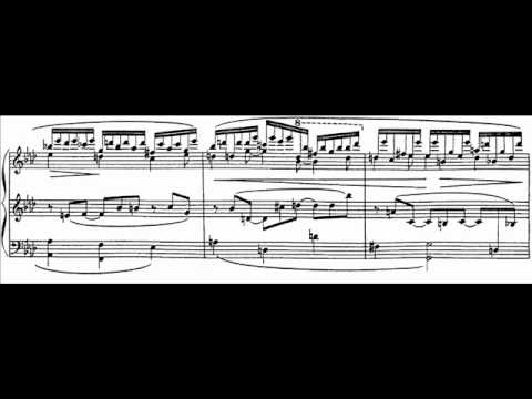Hamelin plays Dukas - Piano Sonata (2nd mvt) Audio + Sheet music