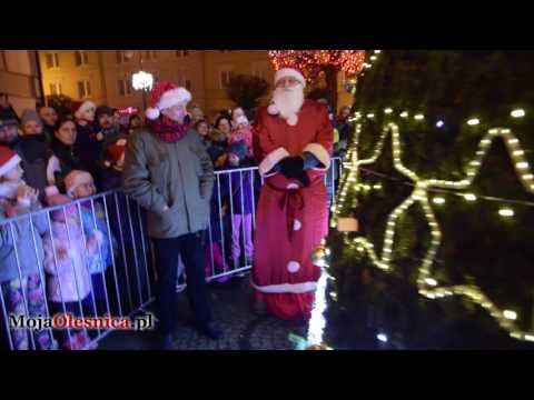 6.12.2016 Oleśnica - mikołajki na rynku