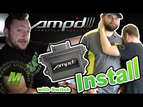 Installation of the AMP'D Throttle Booster on Ford F150