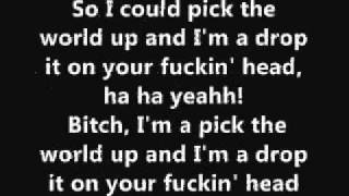 Lil Wayne ft. Eminem - Drop The World Lyrics (Dirty)