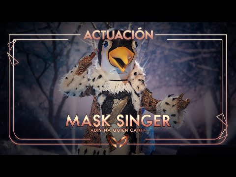 El Pingüino canta 'Hola mi amor’ de Nyno Vargas, Lérica & Junco | Mask Singer: Adivina quién canta