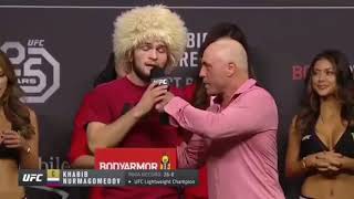 khabib nurmagomedov 🦅tomorrow night I’m gonna smash your boy guys