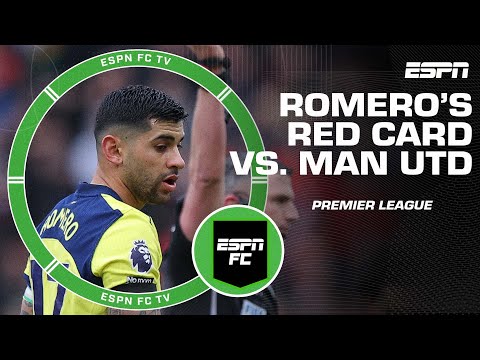 ‘HE’S A LIABILITY!’ Man United dominate Tottenham after Romero’s red card | ESPN FC
