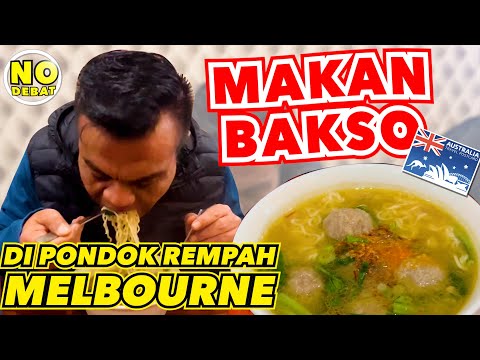 KULIDEL MAKAN BAKSO - DI PONDOK REMPAH MELBOURNE