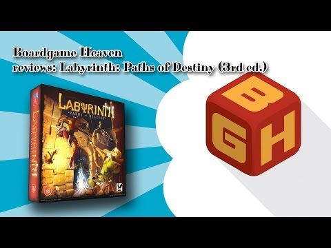 Boardgame Heaven Reviews: Labyrinth - Paths of Destiny 3rd ed.