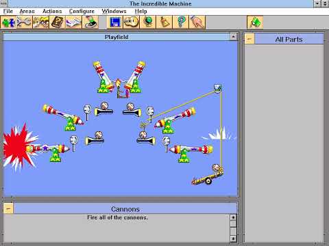 The Incredible Machine 3 - Tutorial Puzzles (1995) [Windows 3x]