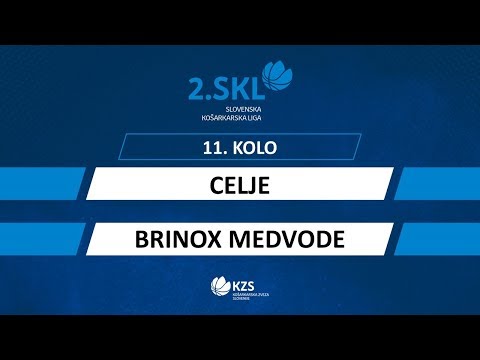 Celje : Brinox Medvode - 11. kolo - 2. SKL za moške - Sezona 2019/20 - 3/4