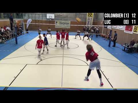 Colombier Volley - LUC / LNB Suisse 2022-2023 [Match volley sans coupures]