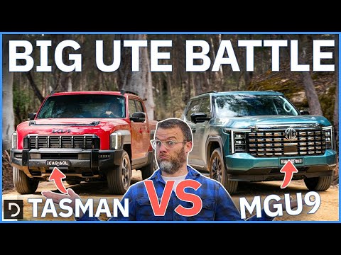 2026 MG U9 v Kia Tasman Off-Road Comparison