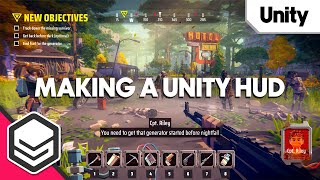 #syntystudios の Interface Apocalypse HUD パックを使用して Unity で HUD を作成する