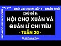 Vở bài tập Hoạt động trải nghiệm Lớp 5 Tuần 20 - Trang 40