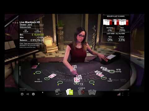 Max bet on Blackjack, small win