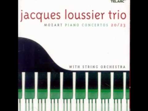Jacques Loussier - Mozart piano concerto K466 n°20 - Allegro (1st mvt, 2/2)