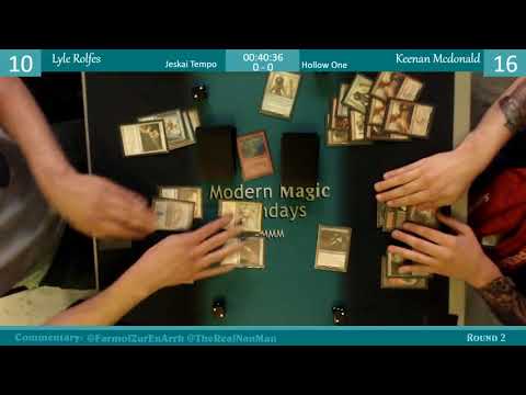 Modern Magic Mondays 5/21 Round 6 Jeskai Tempo vs Hollow One