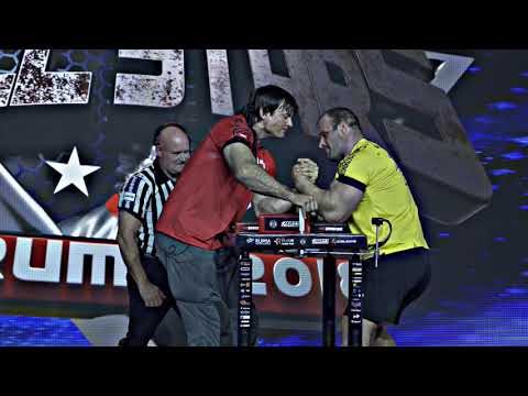 Devon Larratt vs Denis Cyplenkov - Vendetta #50  Rumia 2018 Armwrestling, Arm Fight Left