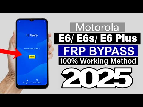 Moto E6/ E6s/ E6 Plus - Google/ FRP Bypass | 100% Working New Method (Without Pc)