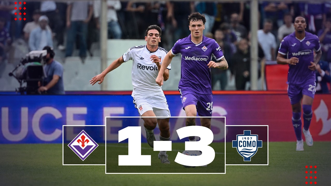 ACF Fiorentina 1 - 3 Como 1907 highlights