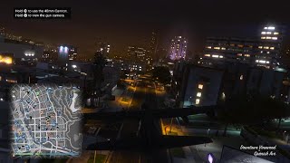 Grand Theft Auto V online perfect landing for the AC-130