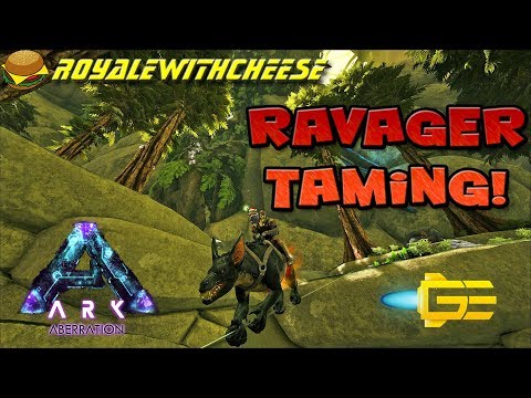 Ravager Taming! How To Tame A Ravager With Syntac And Phlinger ARK Aberration