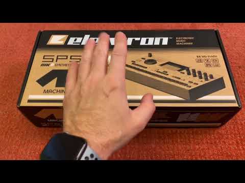Elektron Machinedrum SPS-1UW+ MKII New Old Stock Unboxing
