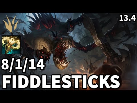 Fiddlesticks Jungle vs  Lee Sin - EUW Master | Patch 13.4