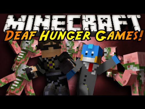 Sky Does Everything - Minecraft Mini-Game : DEAF HUNGER GAMES!
