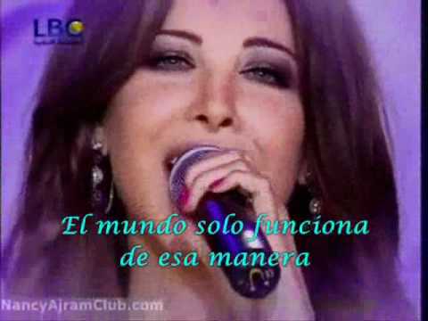 NANCY AJRAM ESPAÑOL EFTAH ALBAK TEFRAH - (Subtitulado)- Live-Musica Arabe