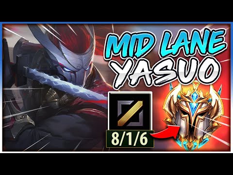 How To Play Yasuo Mid Lane In Season 11 And WIN | Challenger Yasuo - League of Legends