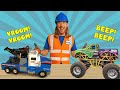 Tow Truck For Kids Monster Truck Show For Kids Handyman Hal Trucks